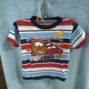 3T Bundle set TKS Blue Hoodie, Cars shirt, and Narrow Jeans